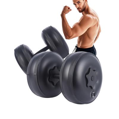 Deiris Portable Water Filled Dumbbell 8-10KG Weight Set For Arm Muscles Fitness Home Gym Equipment Dumbbell Set