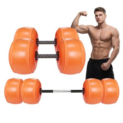 Water Filled Dumbbells Set Gym Weights 25-60 kg Portable Adjustable Weight For Men Women Arm Muscle Training Home Fitness Equip